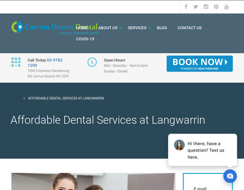 carrumdownsdental.com.au - Dentist in Langwarrin | Affordable Dental Services