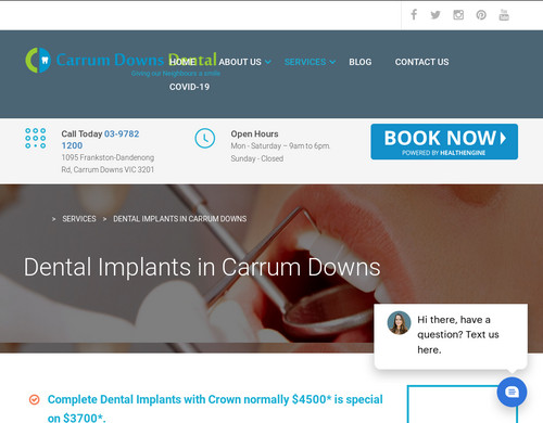 carrumdownsdental.com.au - Dental Implants in Carrum Downs | Dentist in Carrum Downs