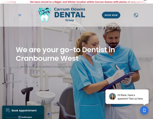 carrumdownsdental.com.au - Dentist & Dental Care in Cranbourne West | Carrum Downs Dental Group