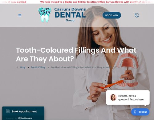 carrumdownsdental.com.au - Tooth-Coloured Fillings And What Are They About? l Dental Blogs