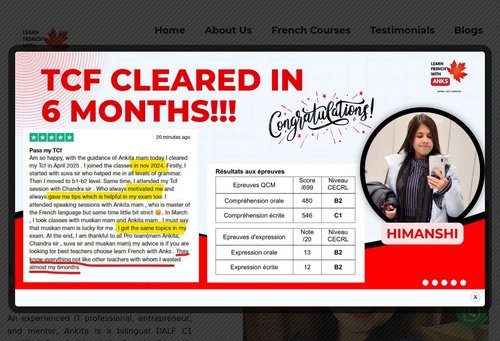 learnfrenchwithanks.com - Learn French With Anks – Learn French Online