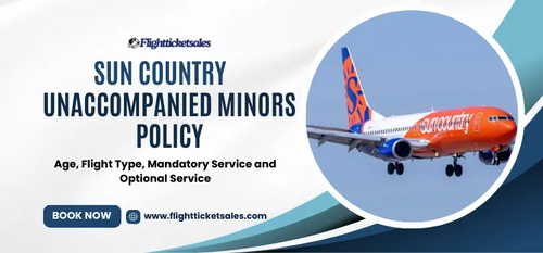 www.flightticketsales.com - How to Book Sun Country Airlines for Unaccompanied Minors?