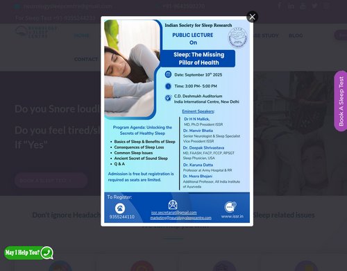 www.neurologysleepcentre.com - Best Neurologist in Delhi | Sleep Doctor in India