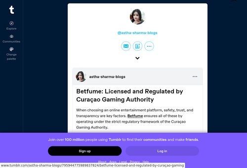 www.tumblr.com - Betfume: Licensed and Regulated by Curaçao Gaming Authority – @astha-sharma-blogs on Tumblr